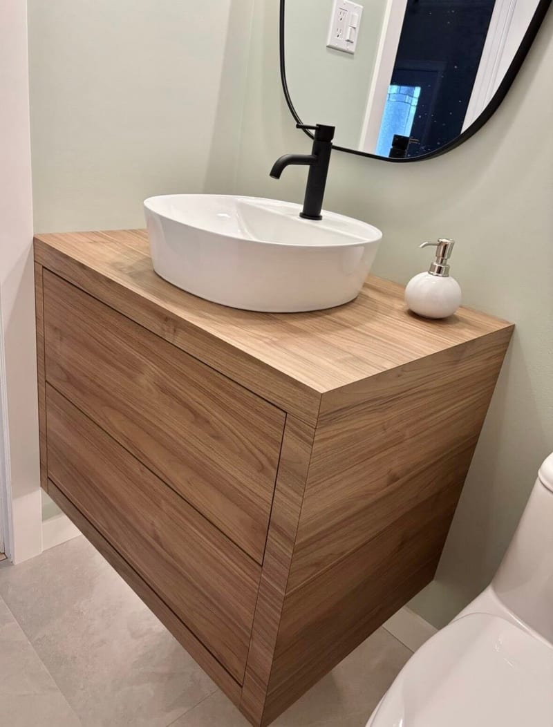 La Fleurie — Salle de bain · Contemporain